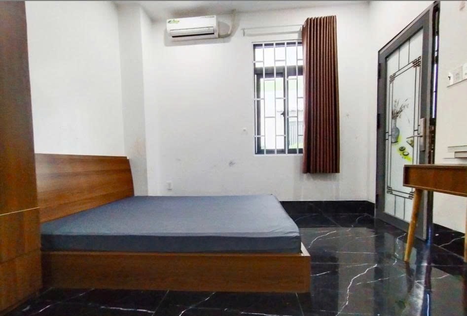 Phòng trọ Studio 25m2 tại PTC House 2 Khánh Hội - Quận 4 - Phòng ngủ