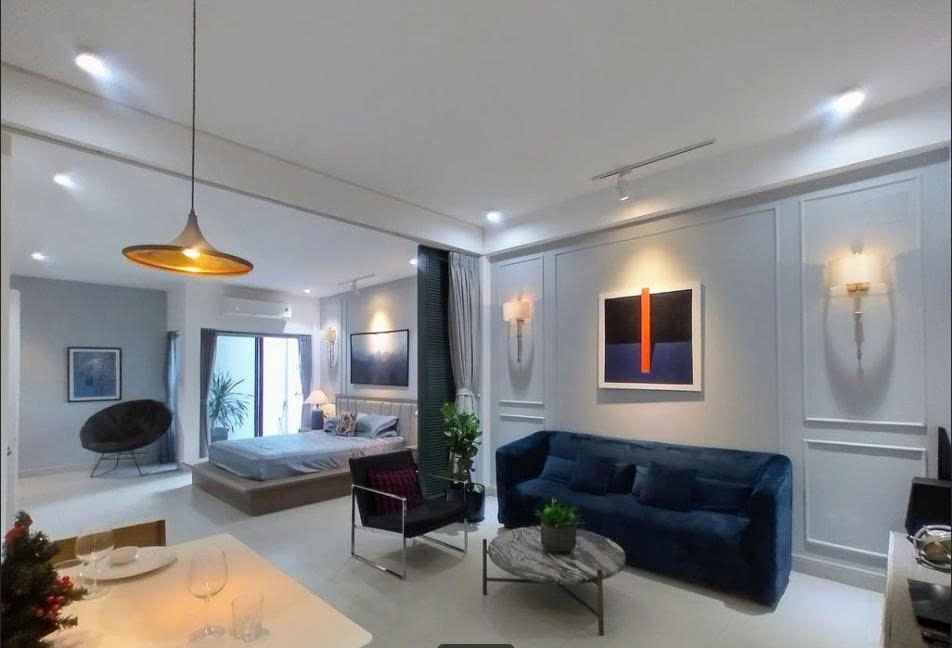 Phòng trọ Studio 72m2 tại PTC House 3 Khánh Hội - Quận 4 - Phòng ngủ