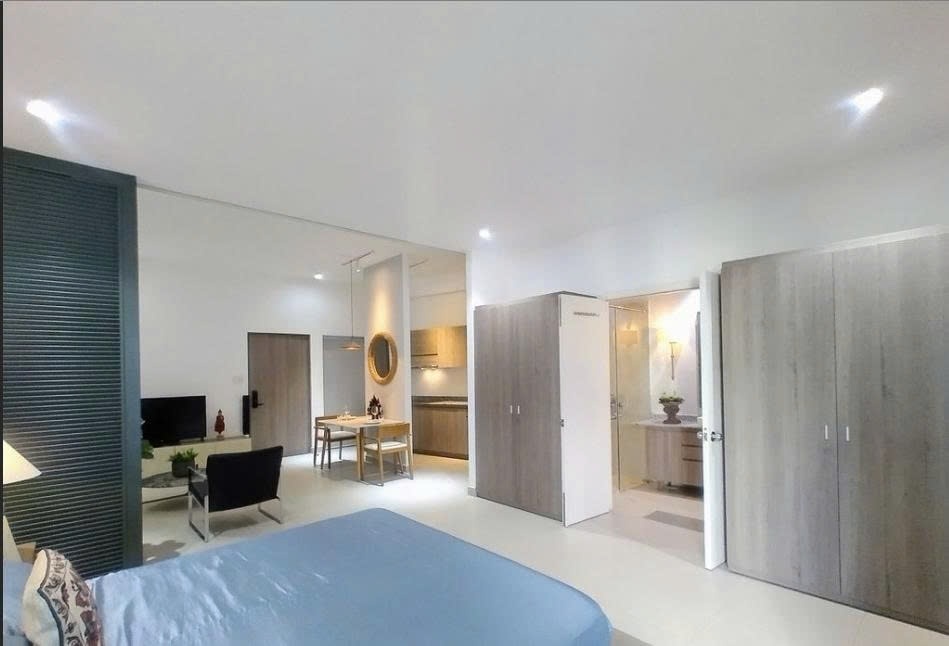 Phòng trọ Studio 72m2 tại PTC House 3 Khánh Hội - Quận 4 - Phòng ngủ