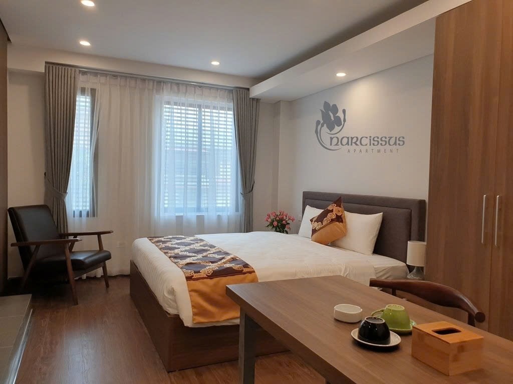 Phòng trọ Studio 35m2 tại PTC House Tức Mặc - Hoàn Kiếm  - Phòng ngủ