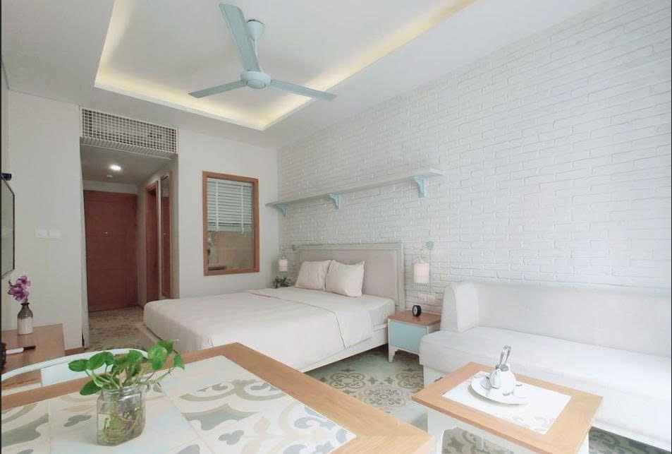 Phòng trọ Studio 30m2 tại PTC House 5 Thái Văn Lung - Quận 1 - Phòng ngủ