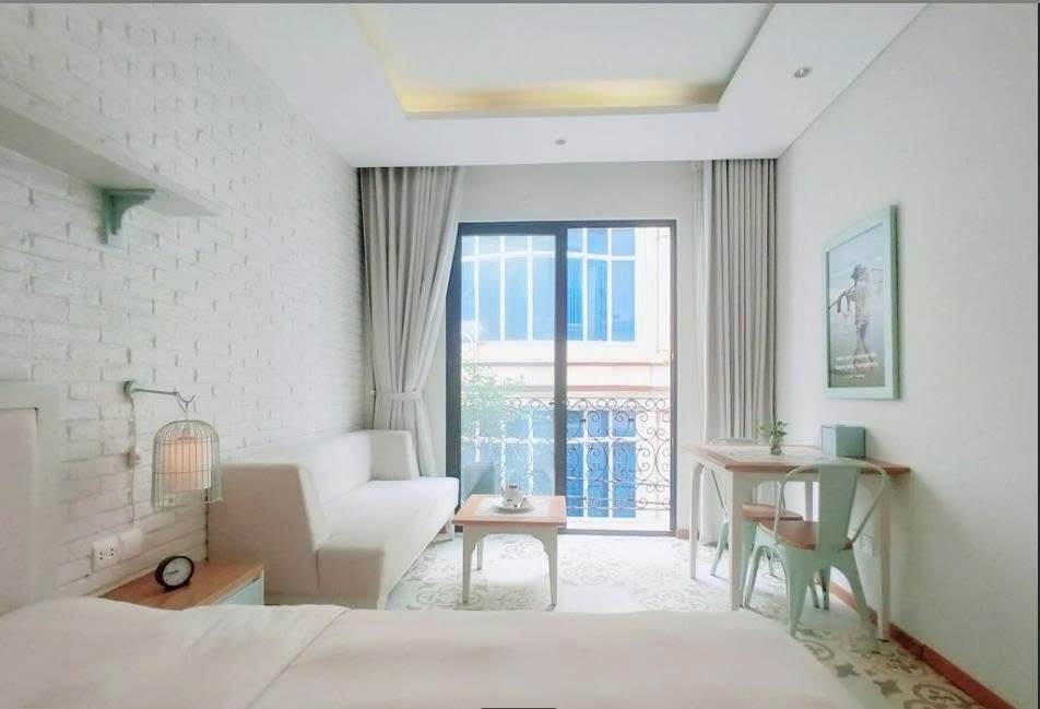Phòng trọ Studio 30m2 tại PTC House 5 Thái Văn Lung - Quận 1 - Phòng ngủ