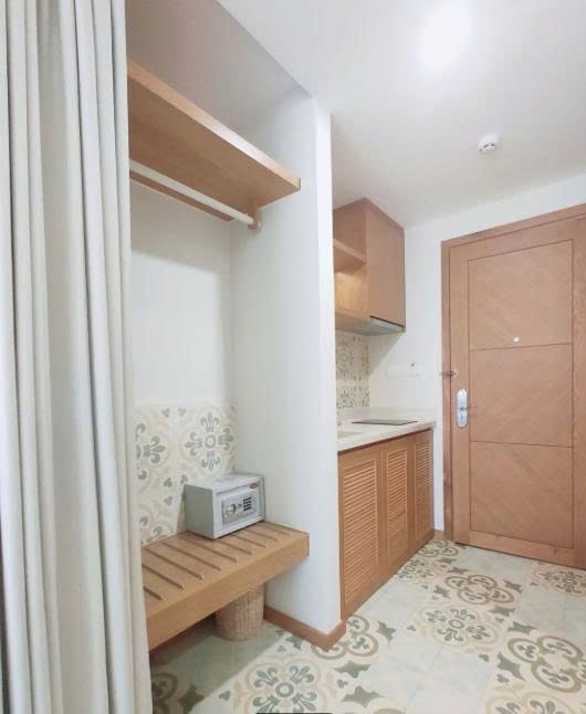 Phòng trọ Studio 30m2 tại PTC House 5 Thái Văn Lung - Quận 1 - Phòng bếp