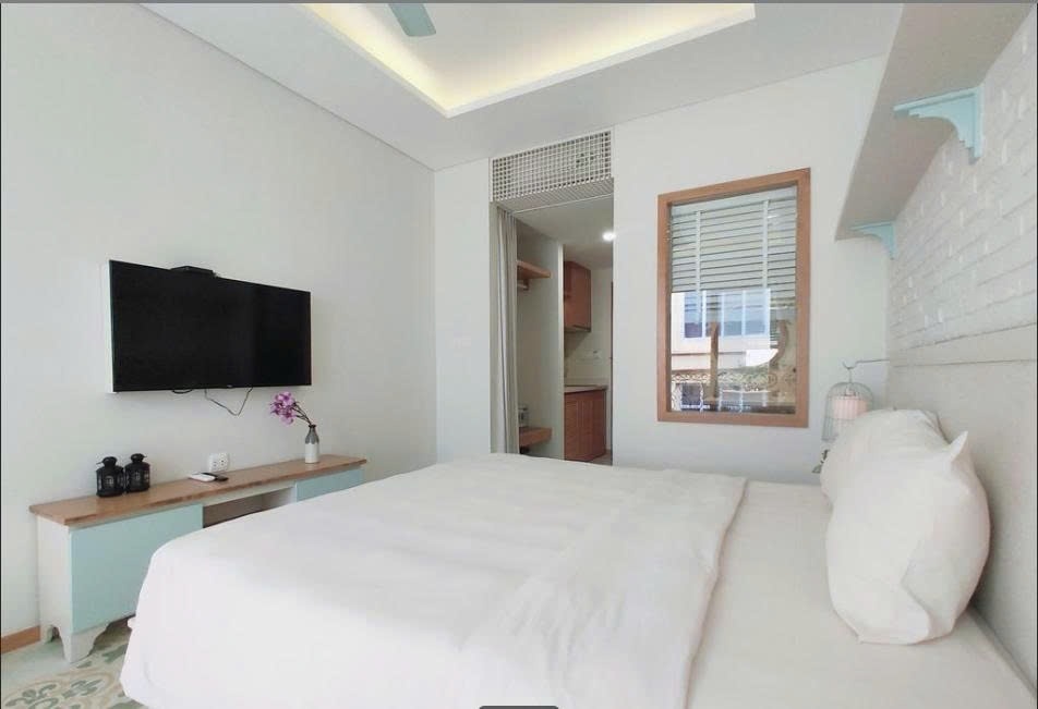 Phòng trọ Studio 30m2 tại PTC House 5 Thái Văn Lung - Quận 1 - Phòng ngủ