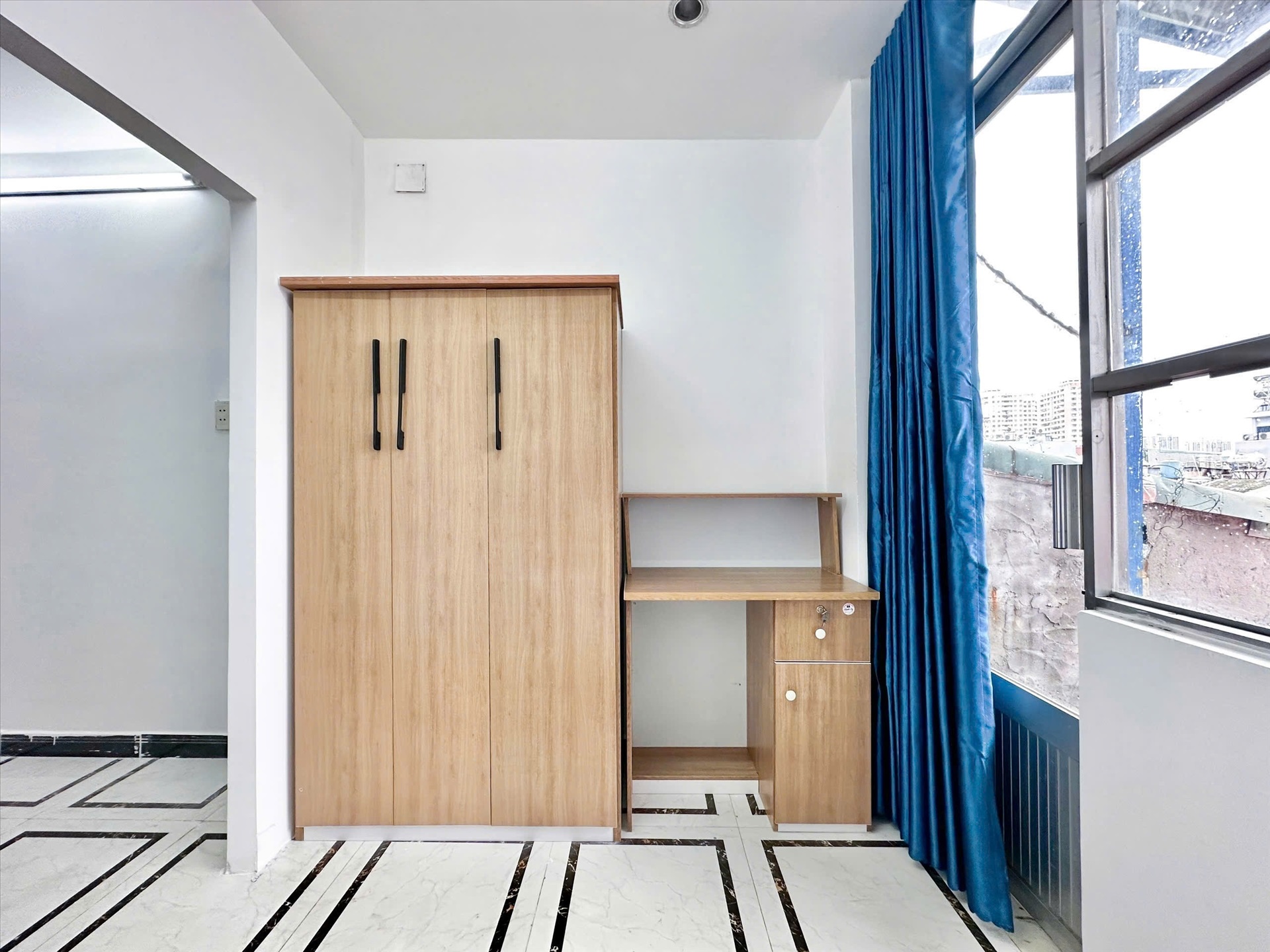 Phòng trọ Studio 30m2 tại TT House Lê Văn Sỹ - Quận 3 - Phòng ngủ