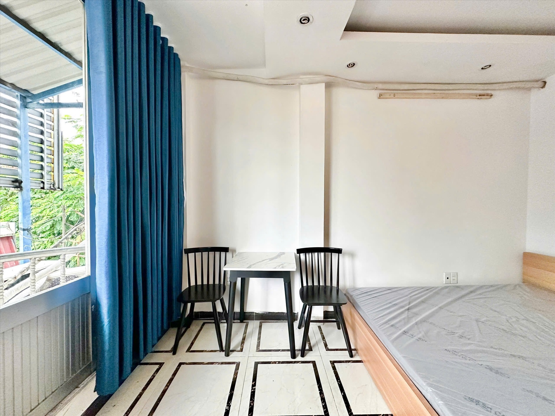 Phòng trọ Studio 30m2 tại TT House Lê Văn Sỹ - Quận 3 - Phòng ngủ