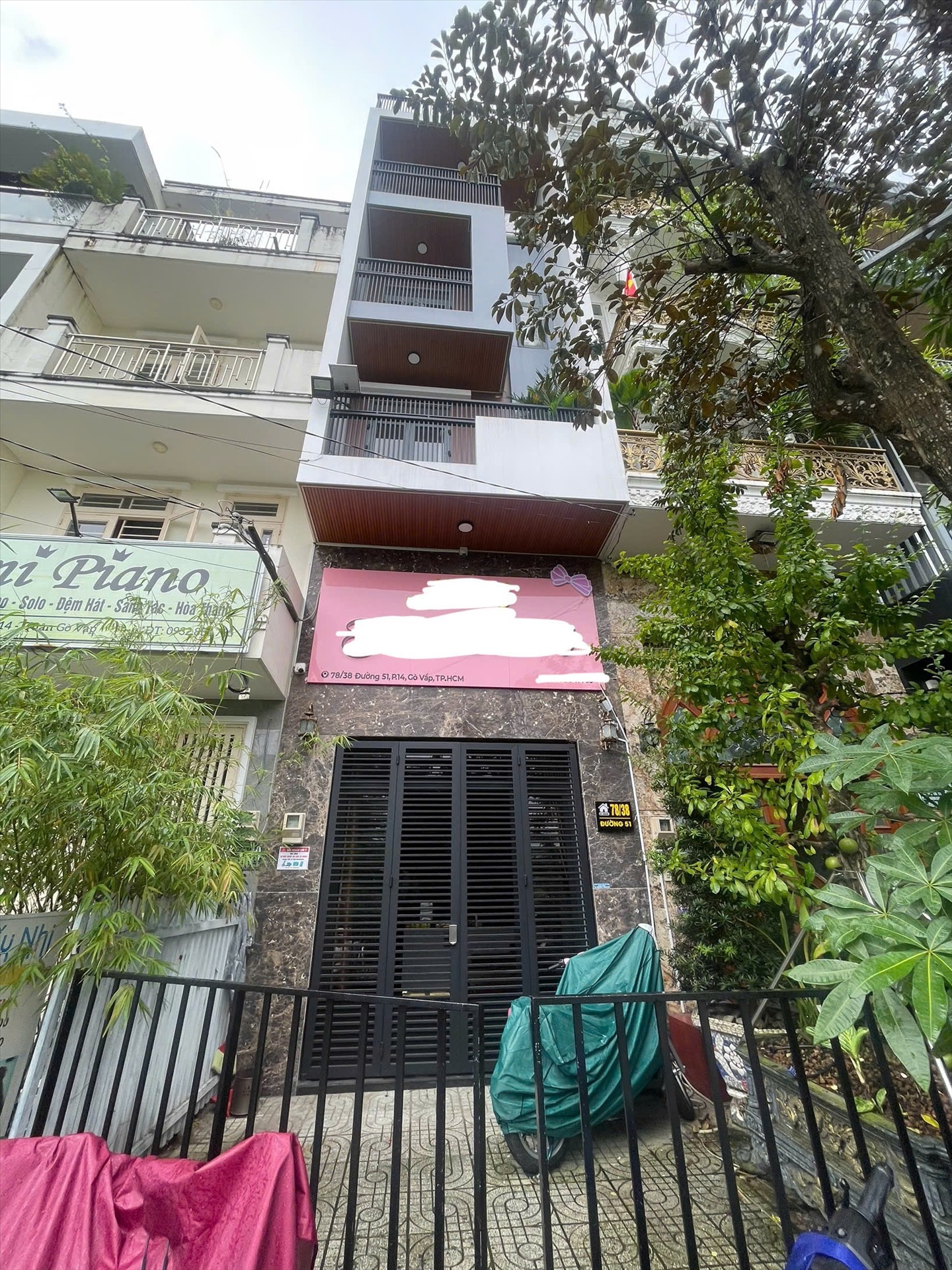 Phòng trọ AK Home Đường số 51 - Gò Vấp - Toàn cảnh tòa nhà (*)