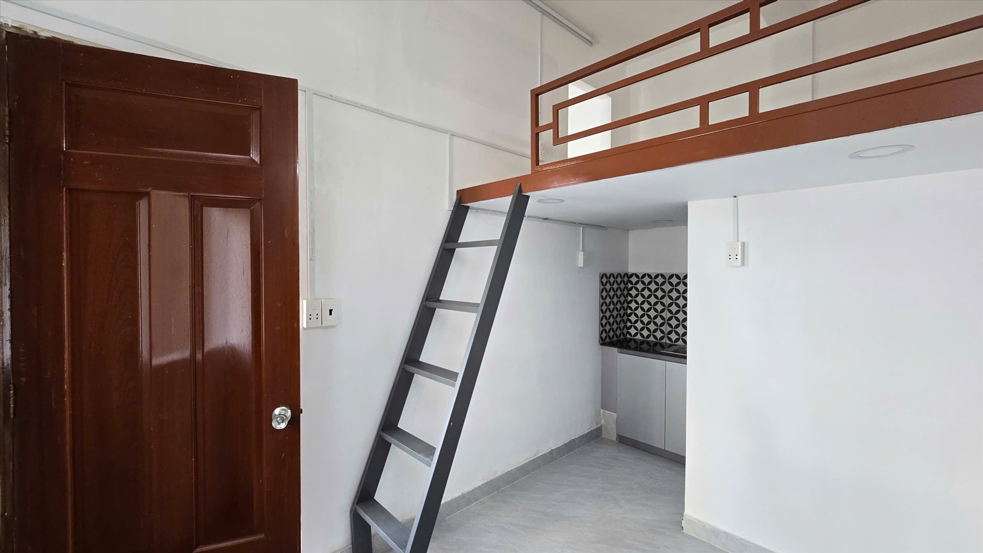 Phòng trọ Duplex 20m2 tại AN Home Nguyễn Xí - Bình Thạnh - Phòng ngủ