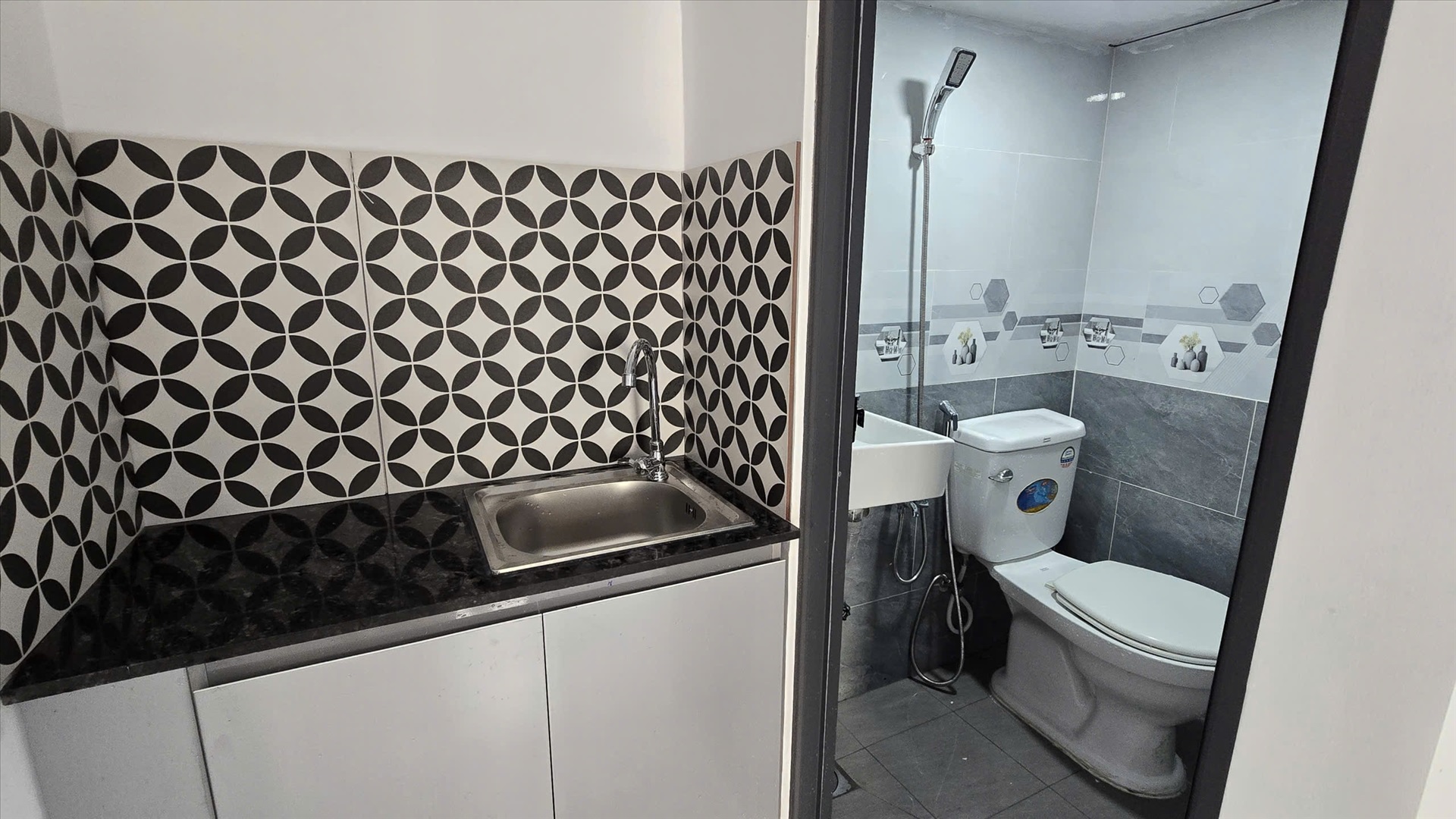 Phòng trọ Duplex 20m2 tại AN Home Nguyễn Xí - Bình Thạnh - Phòng bếp