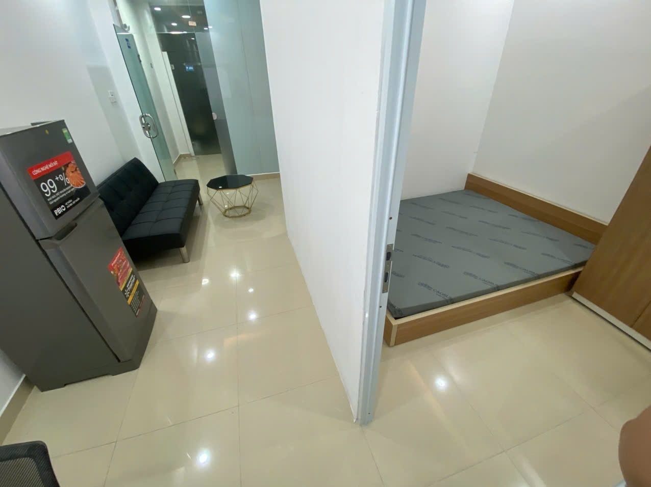 Phòng trọ 1 Phòng ngủ 25m2 tại AT House Bàu Bàng - Tân Bình - Phòng khách