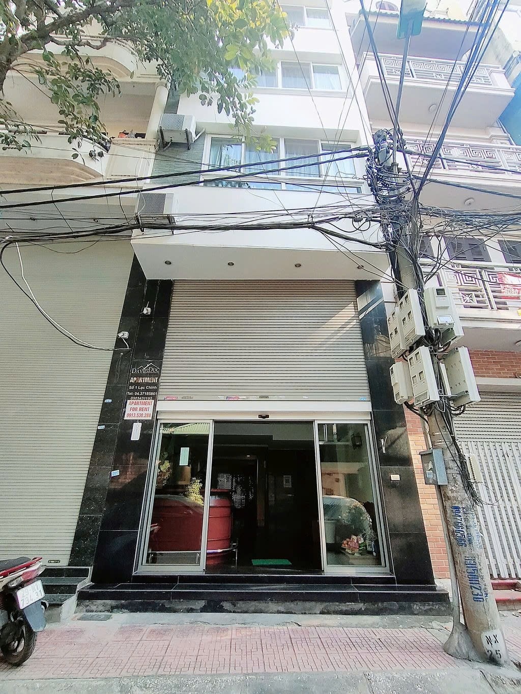 Phòng trọ PTC House Lạc Chính - Ba Đình - Toàn cảnh tòa nhà (*)