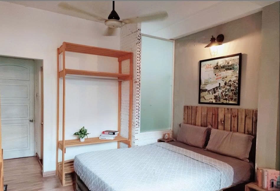 Phòng trọ Studio 30m2 tại PTC House 9 Nguyễn Thị Minh Khai - Quận 1 - Phòng ngủ