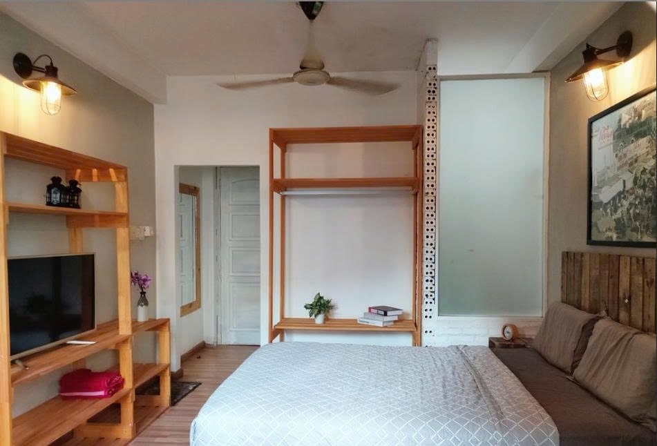 Phòng trọ Studio 30m2 tại PTC House 9 Nguyễn Thị Minh Khai - Quận 1 - Phòng ngủ