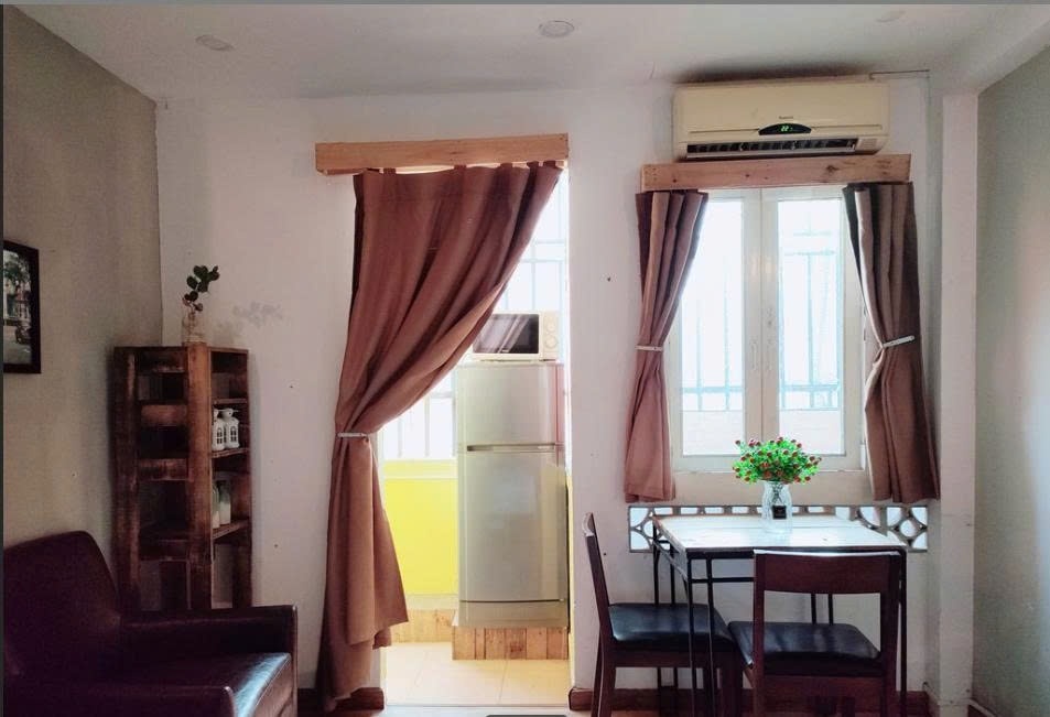 Phòng trọ Studio 30m2 tại PTC House 9 Nguyễn Thị Minh Khai - Quận 1 - Phòng ngủ