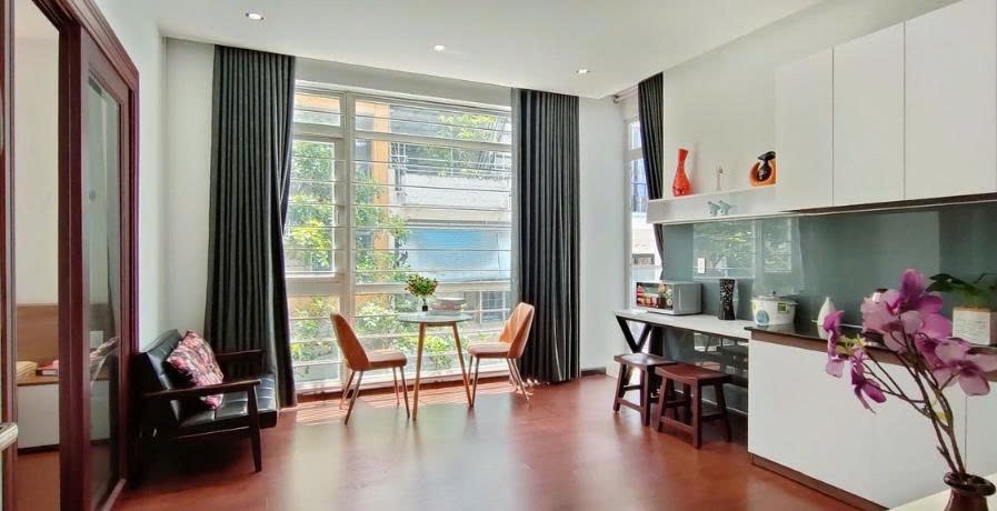 Phòng trọ 1 Phòng ngủ 35m2 tại PTC House Mạc Đĩnh Chi - Quận 1 - Phòng bếp