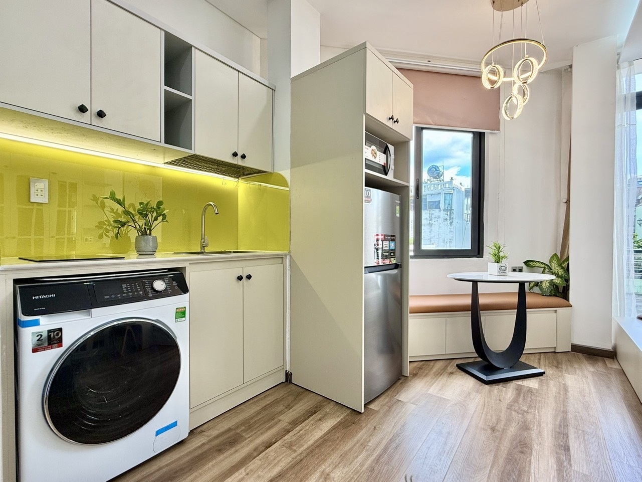 Phòng trọ Studio 30m2 tại TM House Lê Văn Sỹ - Tân Bình - Phòng bếp