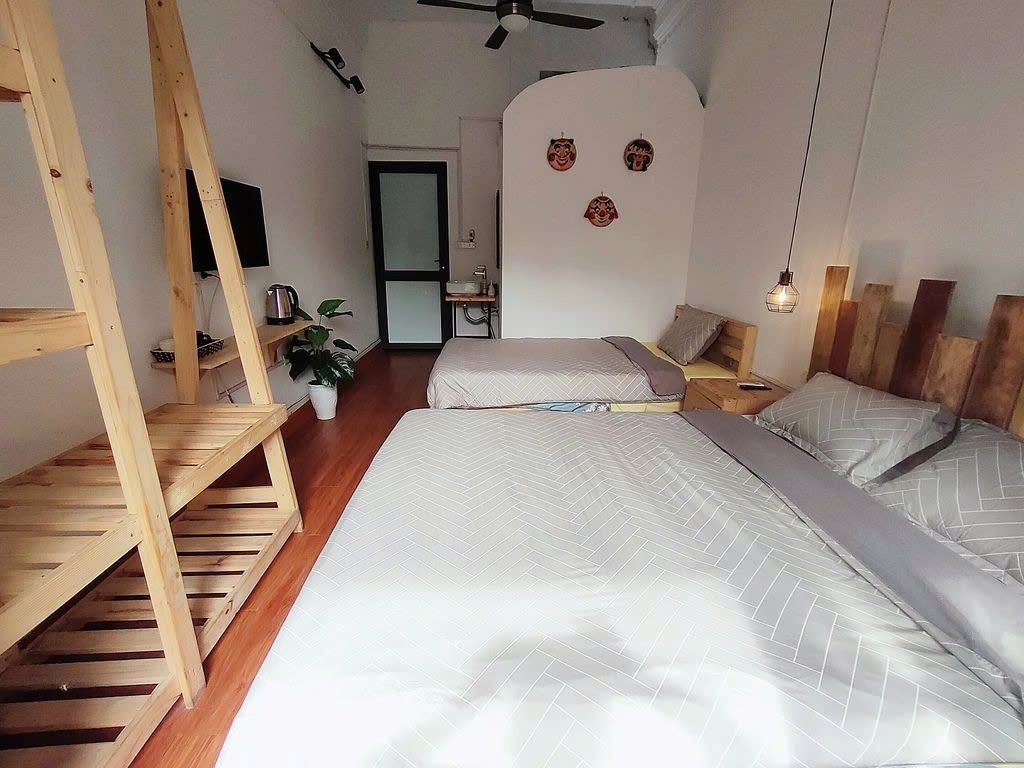 Phòng trọ Studio 25m2 tại PTC House Hàng Bồ - Hoàn Kiếm  - Phòng khách