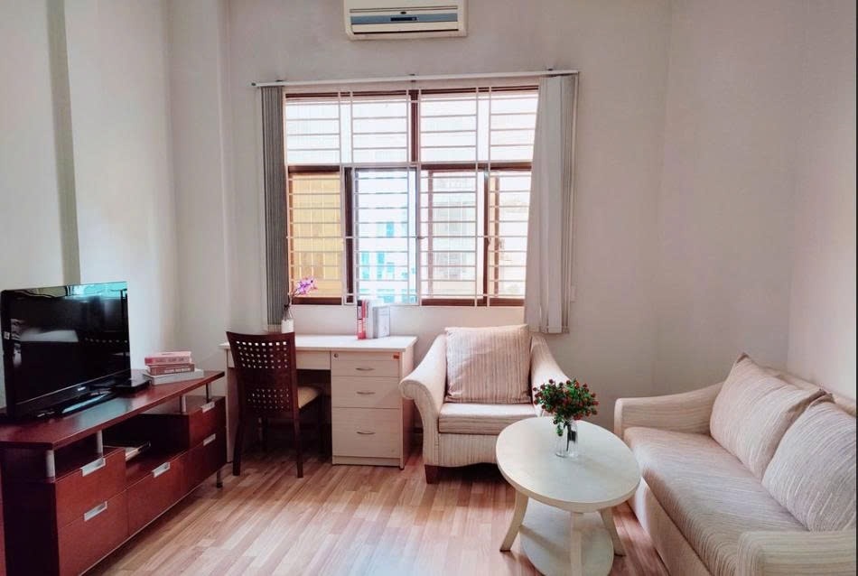 Phòng trọ 1 Phòng ngủ 55m2 tại PTC House 8 Nguyễn Thị Minh Khai - Quận 1 - Phòng khách