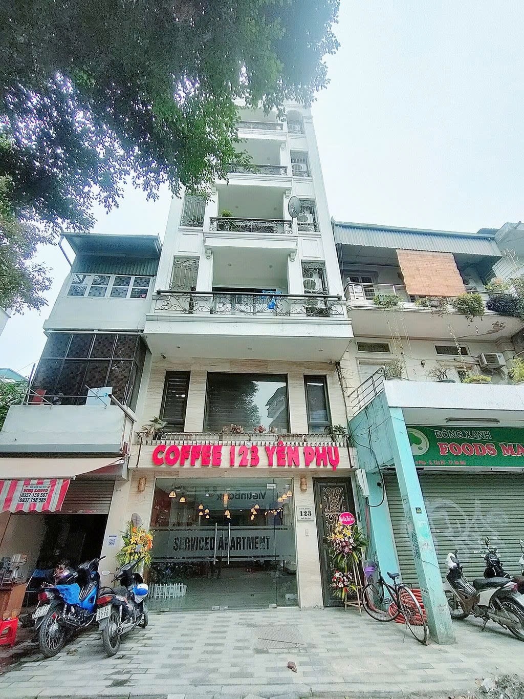 Phòng trọ PTC House Yên Phụ - Tây Hồ - Toàn cảnh tòa nhà (*)