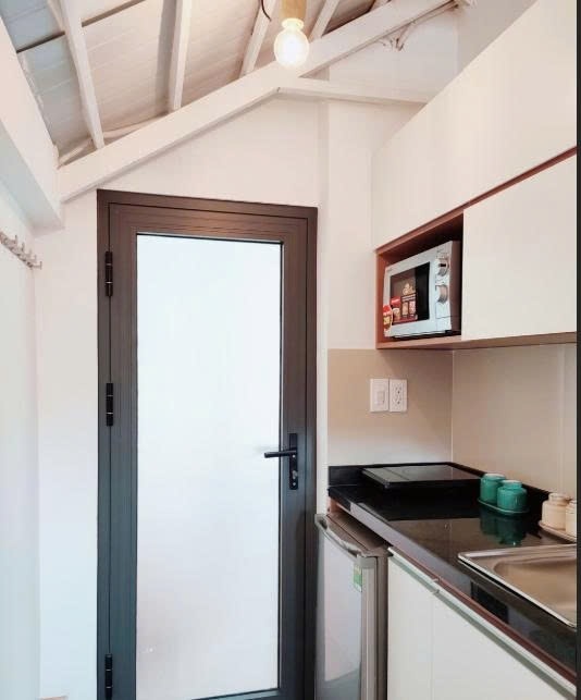 Phòng trọ Studio 15m2 tại PTC House 1 Võ Thị Sáu - Quận 3 - Phòng bếp
