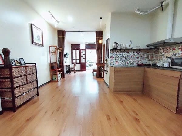Phòng trọ Studio 45m2 tại PTC House Hàng Bún - Ba Đình  - Phòng bếp