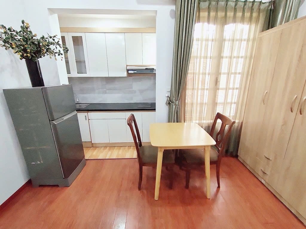 Phòng trọ Studio 30m2 tại PTC House Hoàng Hoa Thám - Ba Đình  - Phòng bếp