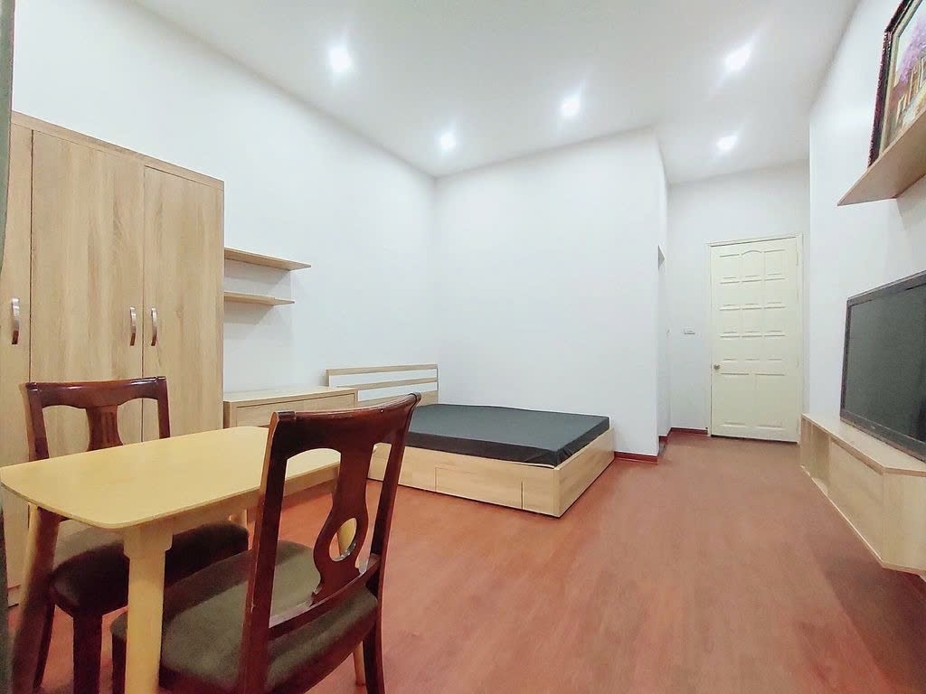 Phòng trọ Studio 30m2 tại PTC House Hoàng Hoa Thám - Ba Đình  - Phòng ngủ