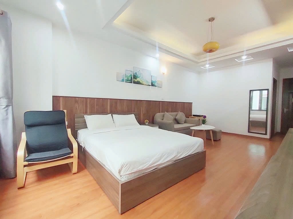 Phòng trọ Studio 30m2 tại PTC House Nguyễn Thị Định - Cầu Giấy  - Phòng ngủ