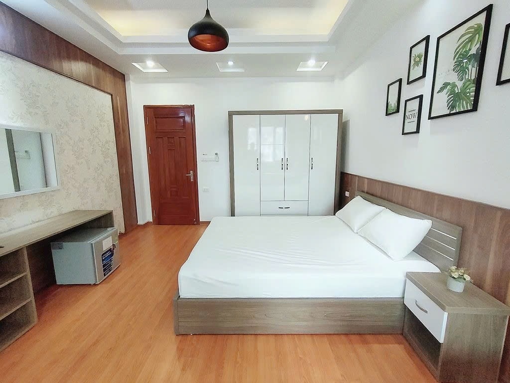 Phòng trọ Studio 30m2 tại PTC House Nguyễn Thị Định - Cầu Giấy  - Phòng ngủ