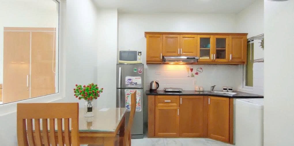 Phòng trọ 1 Phòng ngủ 50m2 tại PTC House 2 Nguyễn Thái Bình - Quận 1 - Phòng bếp