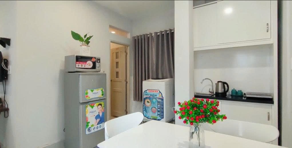 Phòng trọ Studio 35m2 tại PTC House 2 Lê Thị Riêng - Quận 1 - Phòng bếp