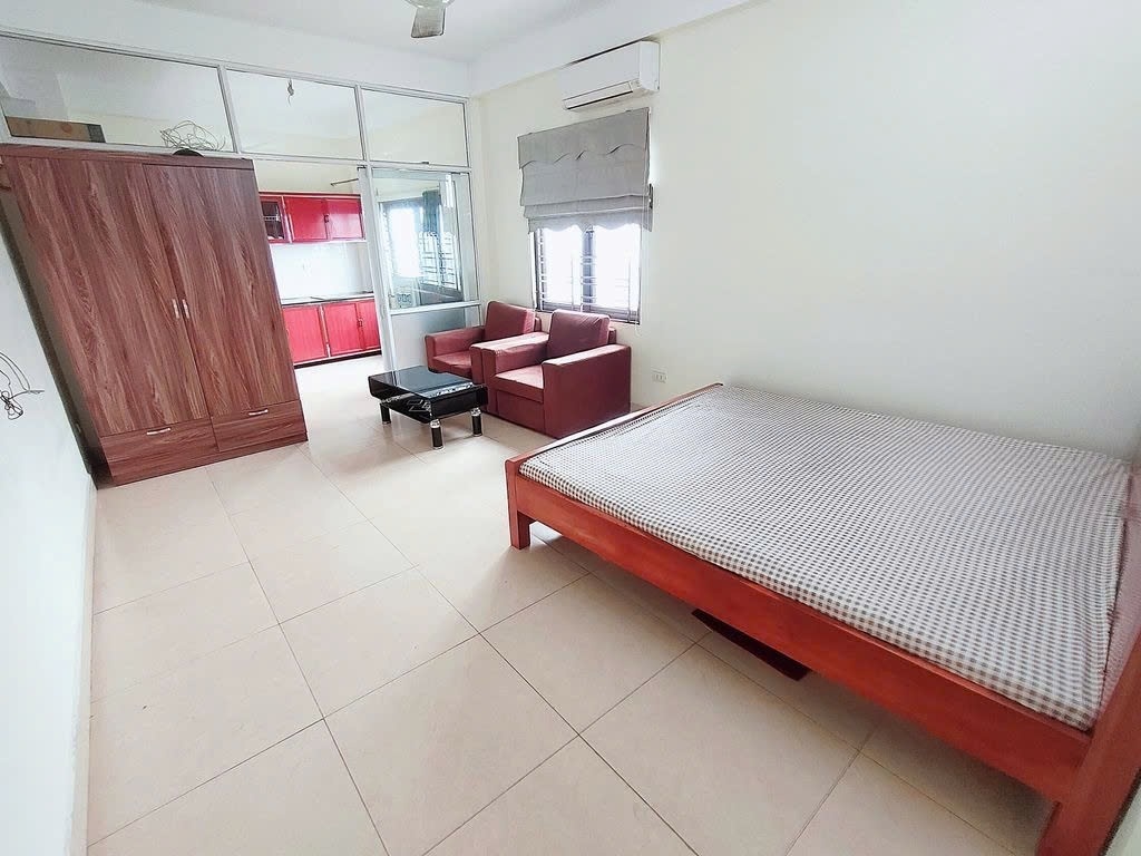 Phòng trọ Studio 30m2 tại PTC House Lê Quang Đạo - Nam Tù Liêm  - Phòng khách