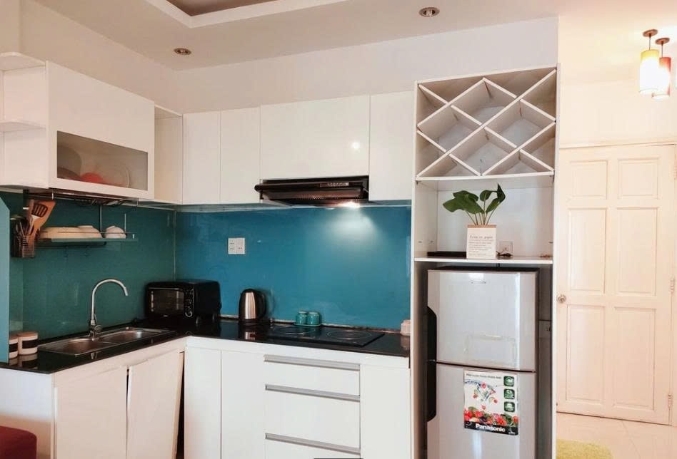 Phòng trọ 1 Phòng ngủ 40m2 tại PTC House 1 Dương Bá Trạc - Quận 8 - Phòng bếp