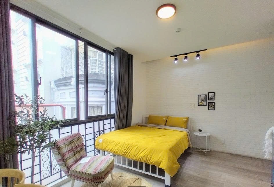 Phòng trọ Studio 35m2 tại PTC House 1 Hai Bà Trưng - Quận 1 - Phòng ngủ