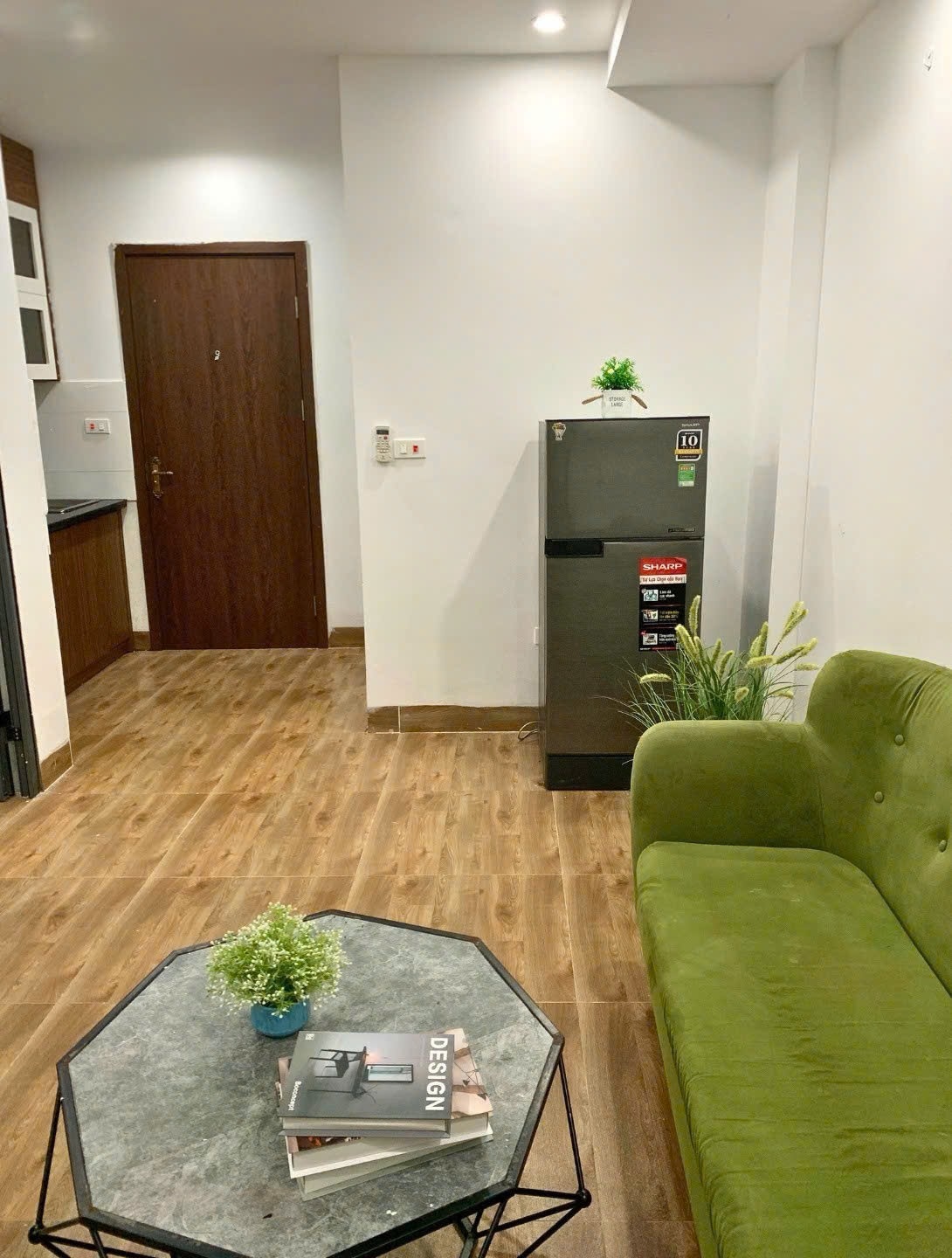 Phòng trọ 1 Phòng ngủ 40m2 tại B1House Hoàng Hoa Thám - Tây Hồ - Phòng khách