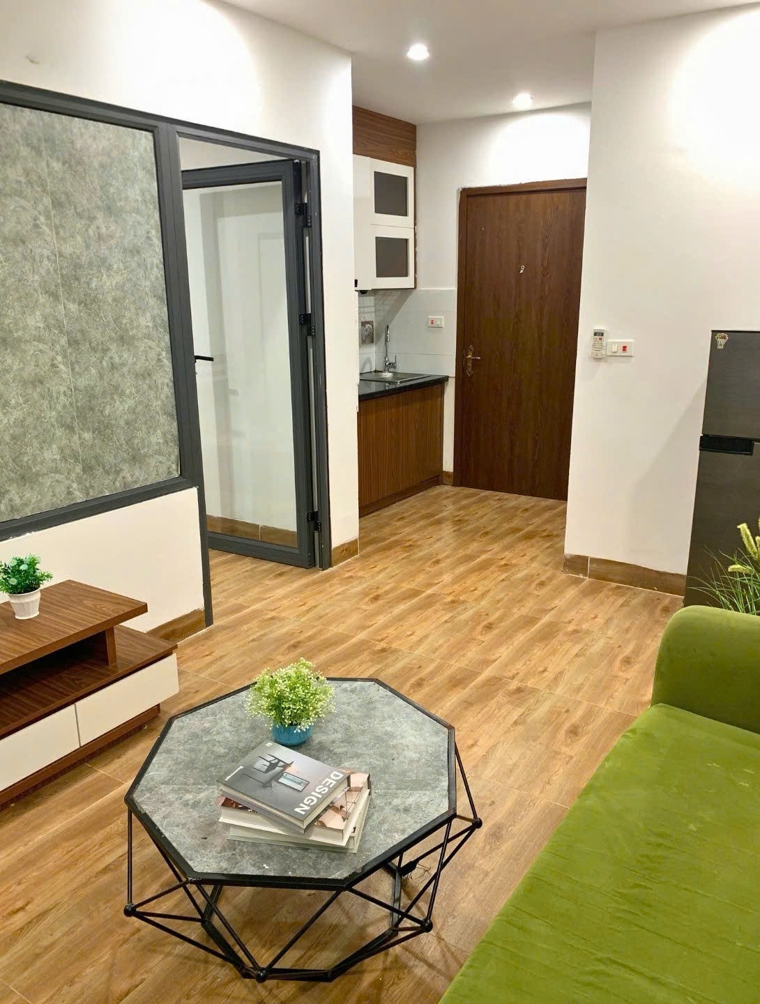 Phòng trọ 1 Phòng ngủ 40m2 tại B1House Hoàng Hoa Thám - Tây Hồ - Phòng khách