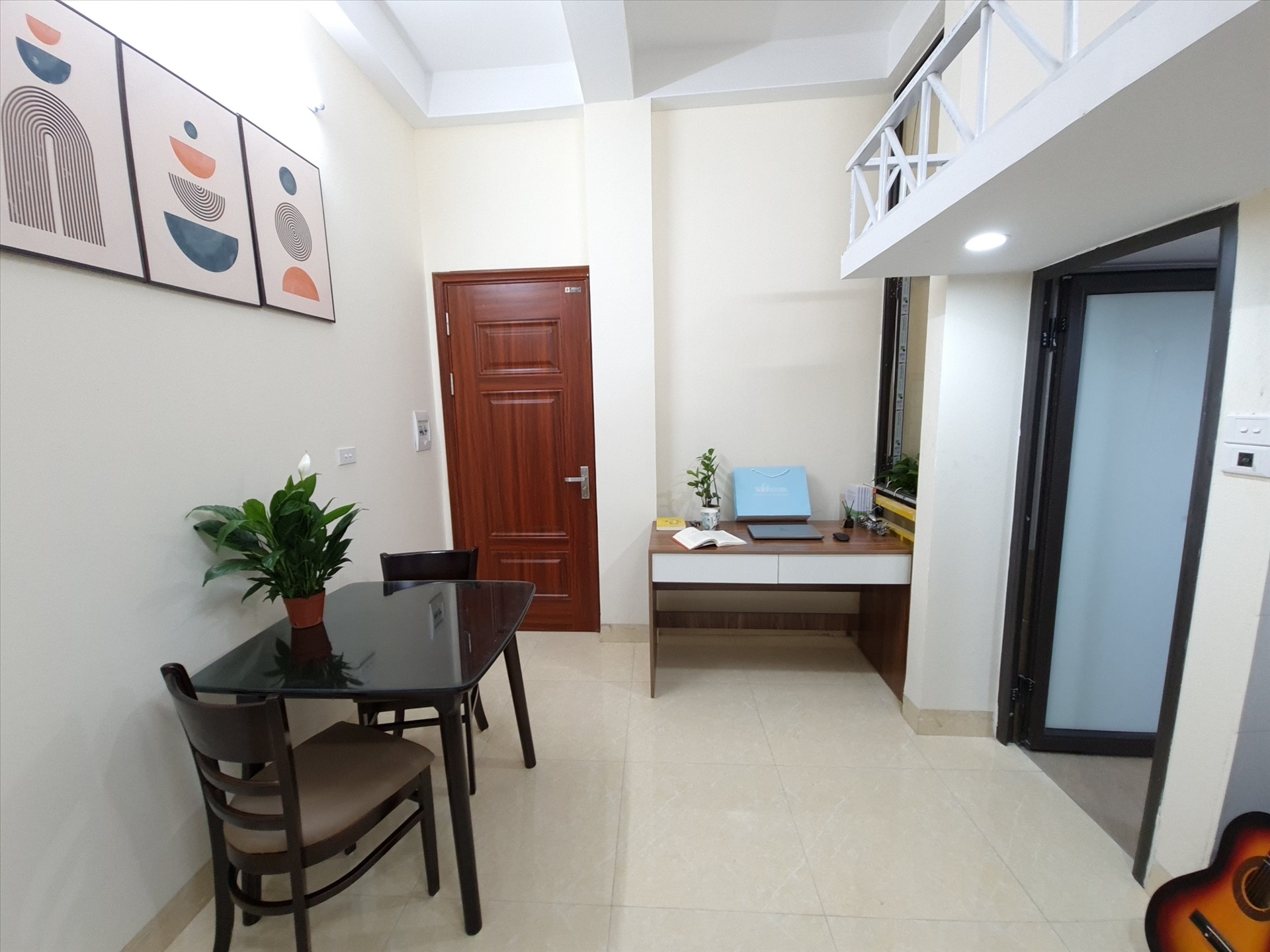 Phòng trọ Duplex 25m2 tại THT Land Khương Hạ - Thanh Xuân - Phòng khách
