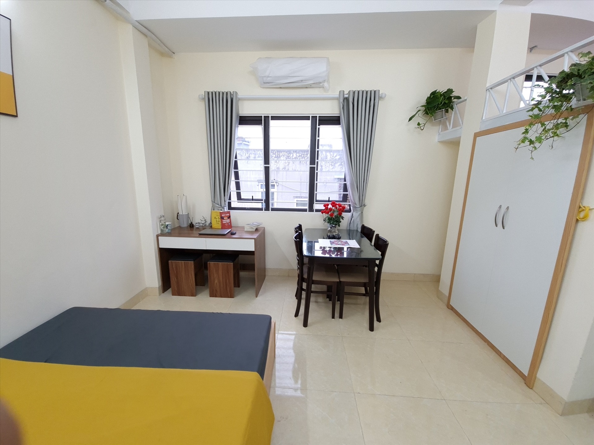 Phòng trọ Duplex 25m2 tại THT Land Khương Hạ - Thanh Xuân - Phòng khách