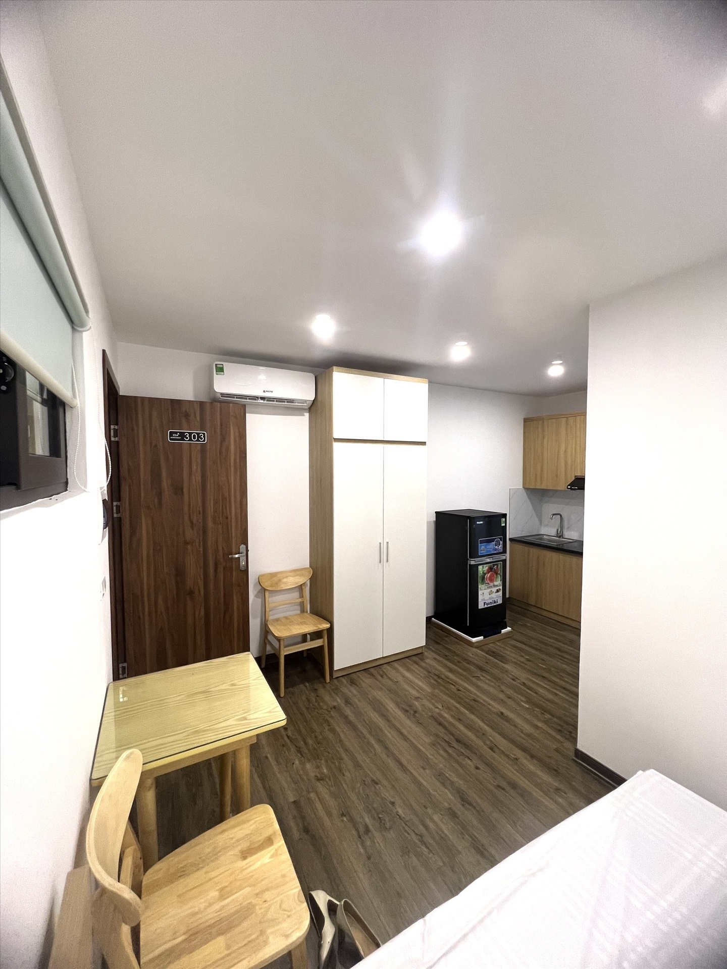 Phòng trọ Studio 30m2 tại THT Land Khúc Thừa Dụ - Cầu Giấy - Phòng bếp