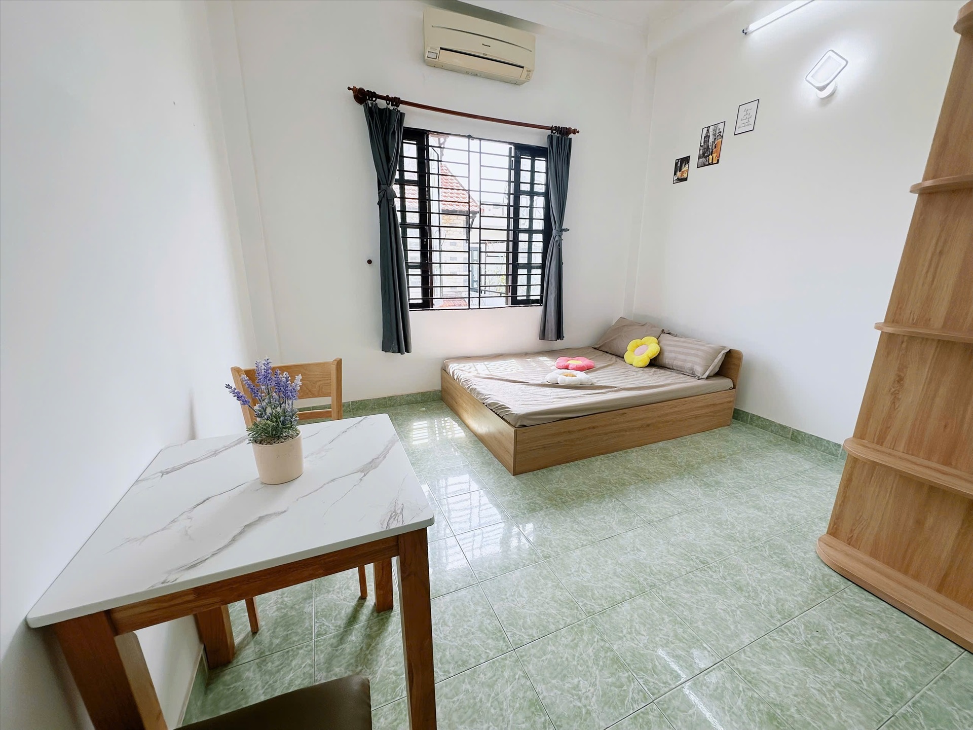 Phòng trọ Studio 25m2 tại AD House Đồng Xoài - Tân Bình - Phòng ngủ