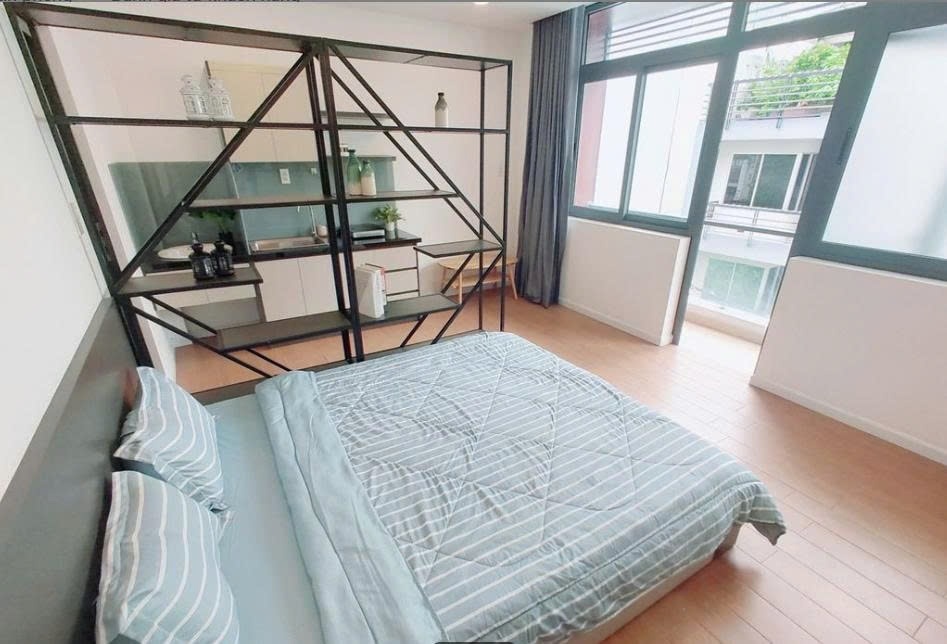 Phòng trọ Studio 30m2 tại PTC House 1 Trần Quốc Toản - Quận 3 - Phòng ngủ