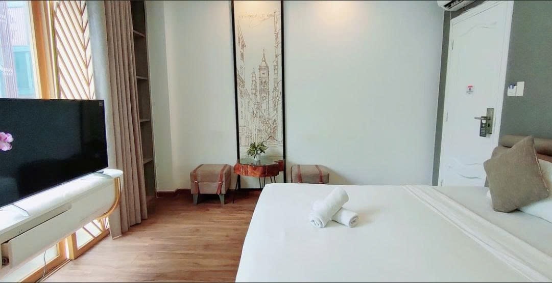 Phòng trọ Studio 25m2 tại PTC House Rạch Bùng Binh - Quận 3 - Phòng ngủ