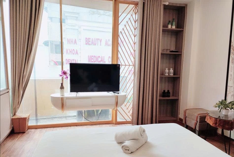 Phòng trọ Studio 25m2 tại PTC House Rạch Bùng Binh - Quận 3 - Phòng ngủ