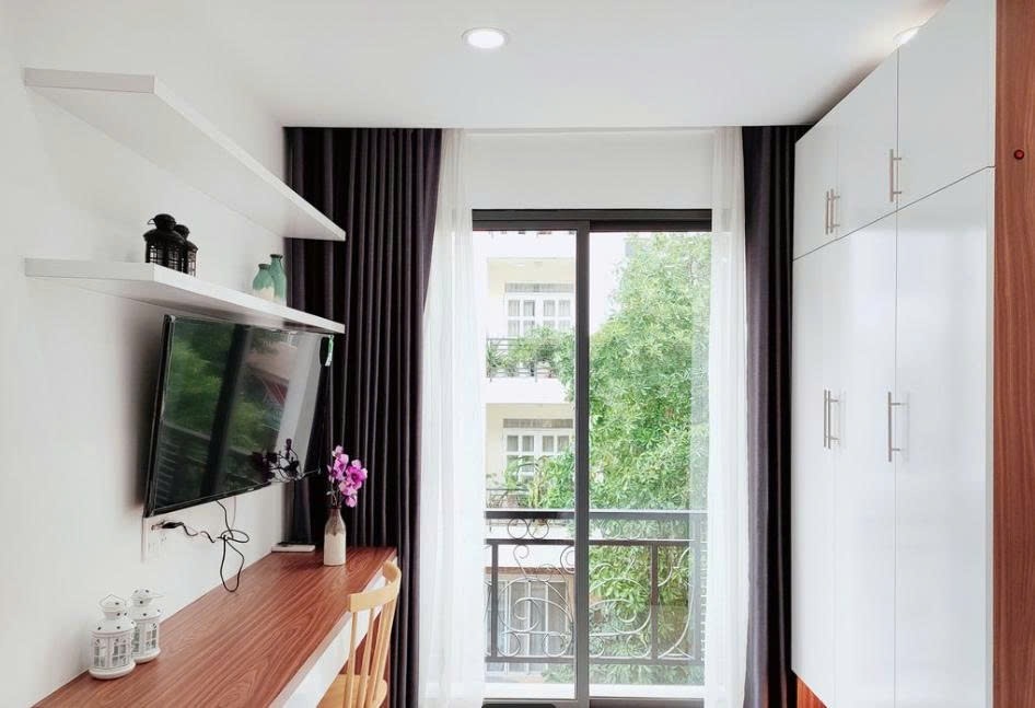 Phòng trọ Studio 20m2 tại PTC House 1 Hưng Gia 3 - Quận 7 - Phòng ngủ