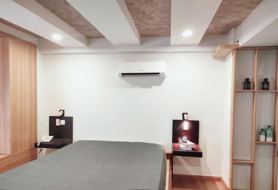 Phòng trọ Studio 25m2 tại PTC House 5 Trần Hưng Đạo - Quận 1 - Phòng ngủ