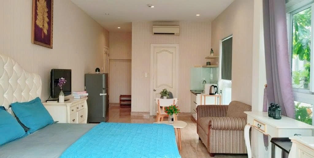Phòng trọ Studio 35m2 tại PTC House 3 Lý Chính Thắng - Quận 3 - Phòng ngủ