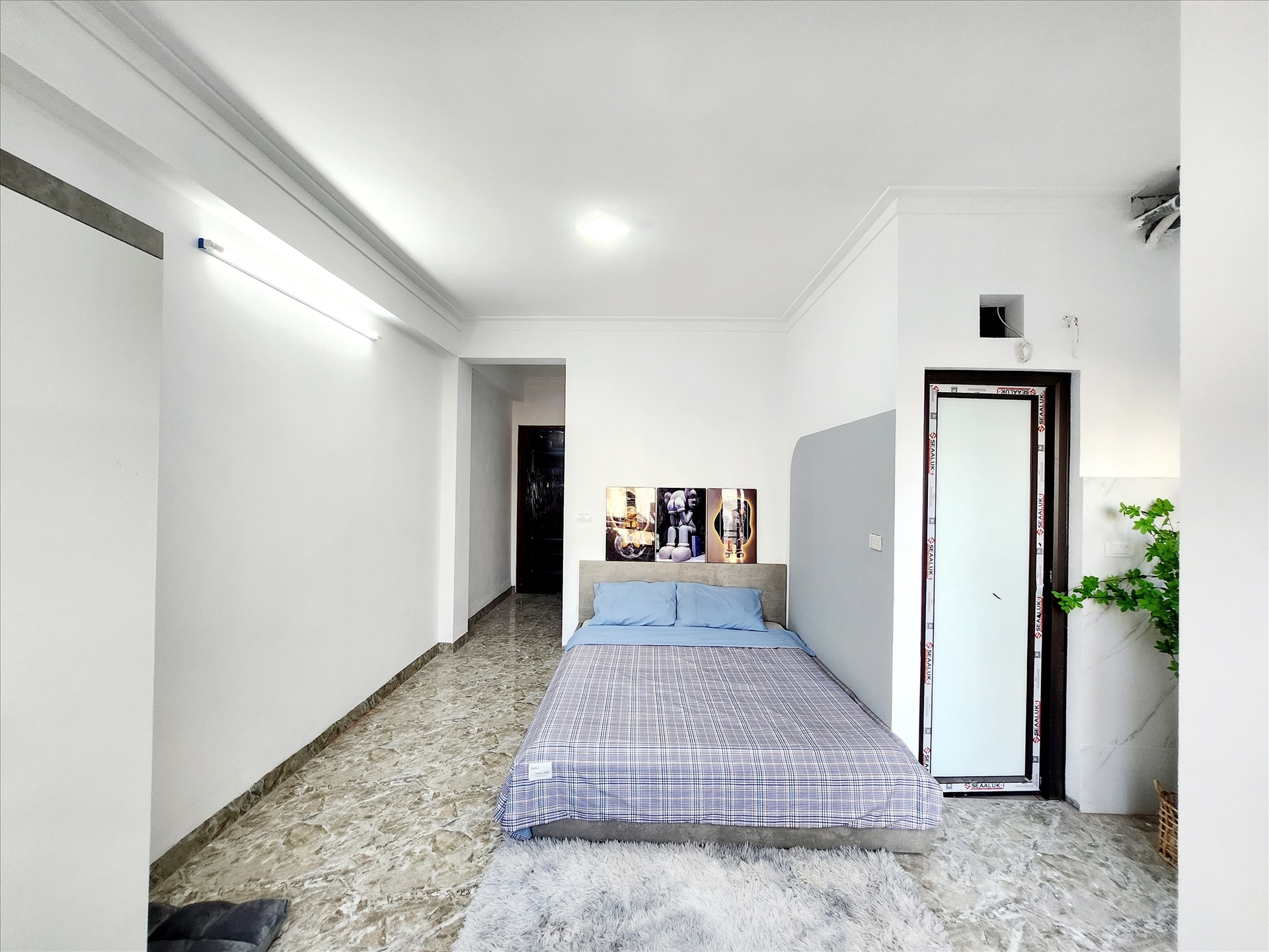 Phòng trọ Studio 25m2 tại THT Land Khương Đình - Thanh Xuân - Phòng ngủ