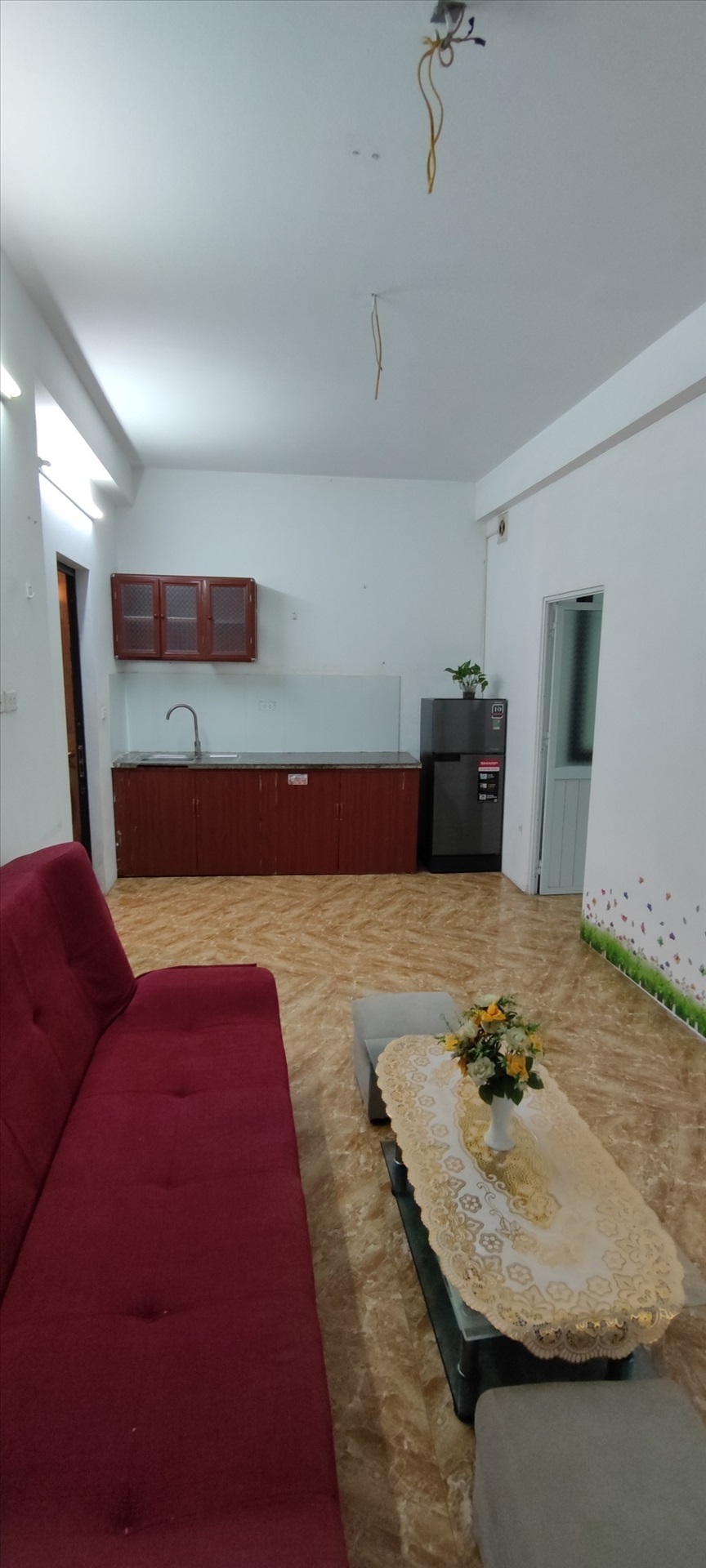 Phòng trọ 1 Phòng ngủ 45m2 tại THT Land Vũ Tông Phan - Thanh Xuân - Phòng khách