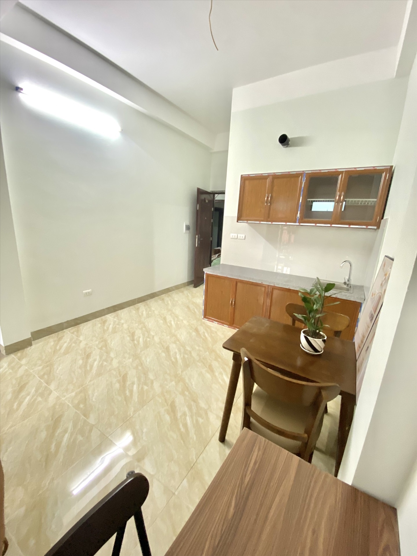 Phòng trọ Studio 38m2 tại THT Land 1 Kim Giang - Hoàng Mai - Phòng bếp