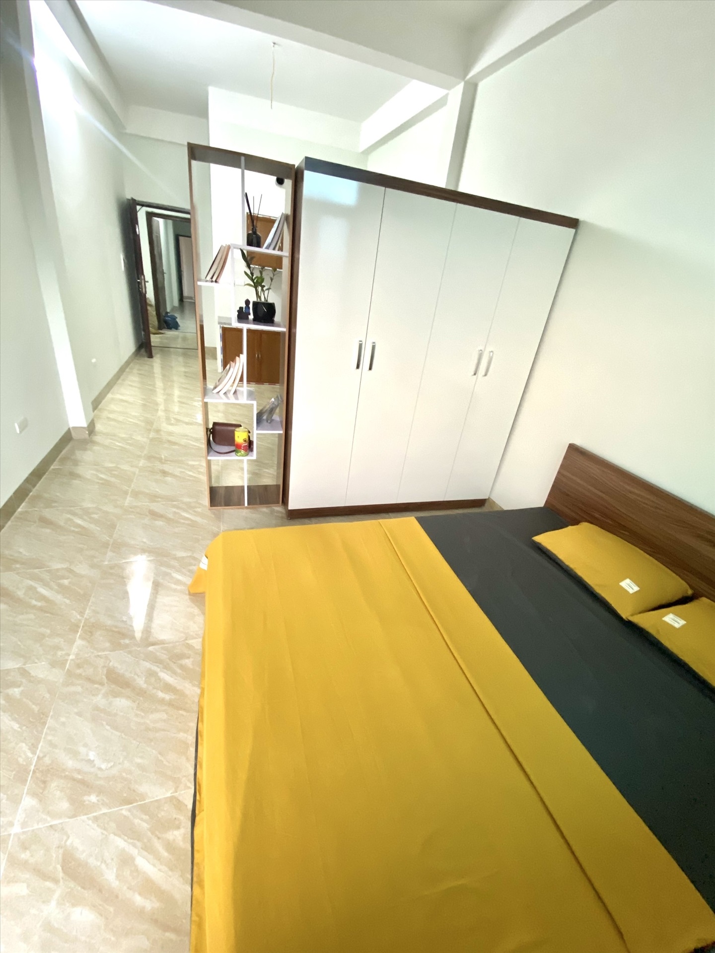 Phòng trọ Studio 38m2 tại THT Land 1 Kim Giang - Hoàng Mai - Phòng ngủ